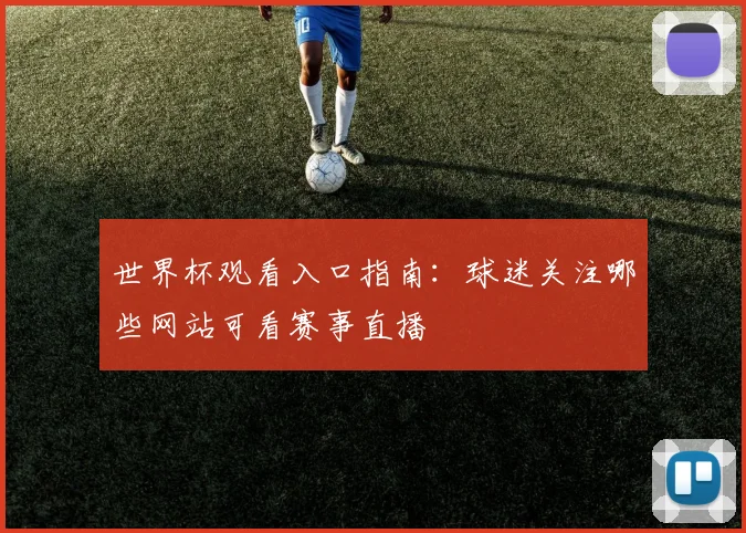 世界杯观看入口指南:球迷关注哪些网站可看赛事直播