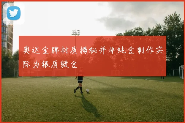 奥运金牌材质揭秘并非纯金制作实际为银质镀金